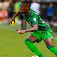 Kylian Mbappé es superado en velocidad por Yéicar Perlaza, de Atlético Nacional