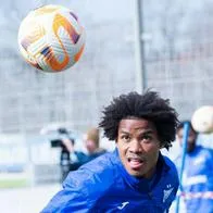 Wilmar Barrios recuperándose luego jugar con Zenit en liga de futbol de Rusia
