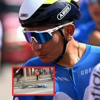 Confirman lesión de Nairo Quintana por caída que tuvo; tiene ligamento prácticamente roto