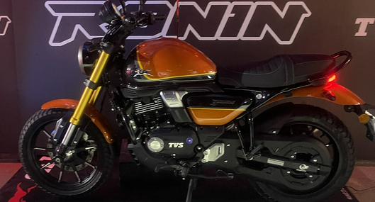 TVS lanza Ronin, en Colombia: moto de mediana cilindrada y nueva tecnología