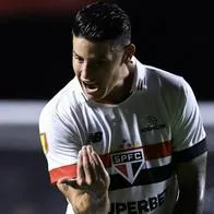 "Cuando entra, juega bien": futbolista que compite con James Rodríguez lo llenó de elogios