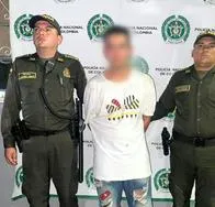 Este hombre fue capturado por agredir a un agente de tránsito en Ibagué  