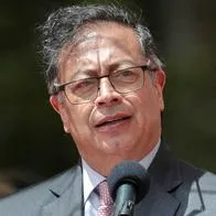 Gustavo Petro, que dijo que le gustaría tumbar la Casa de Nariño, sede de Presidencia