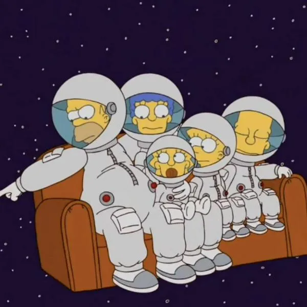 Eclipse solar y predicción de Los Simpsons al respecto 