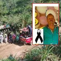 Chiva que cayó a un abismo dejó un tolimense muerto en el Huila
