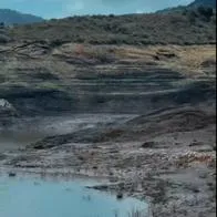 Desoladoras imágenes de los embalses que abastecen a Bogotá: situación es crítica