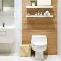 Foto de inodoro, en nota de cómo hacer para ahorrar agua en el baño con una botella, fácil y economiza dinero