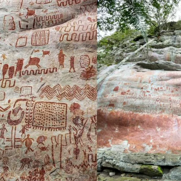 Cerro Azul, lugar con pinturas rupestres en Colombia: cómo llegar y cuánto cuesta visitarlo