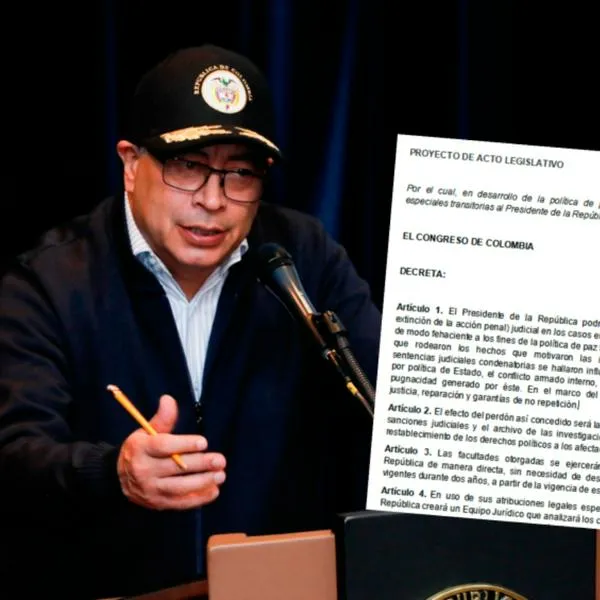 Proyecto de ley le daría poder a Gustavo Petro para otorgar perdón judicial