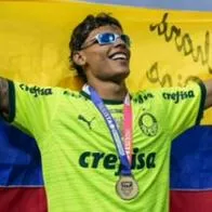 Richard Ríos se gozó título en Brasil y bailó hasta con la nueva estrella del Real Madrid