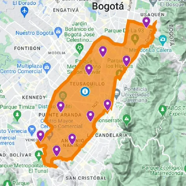 Ducha con corte de agua a propósito de cortes en Bogotá el jueves 11 de abril.