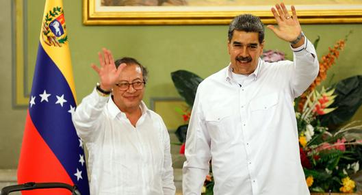 Gustavo Petro dijo que se vio con oposición de Venezuela tras reunión con Maduro
