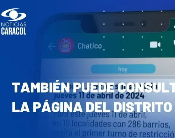Cómo consultar por WhatsApp qué día le toca el racionamiento de agua en Bogotá