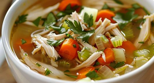 Aprenda a hacer sopa de pollo recargada de vitaminas y en poco tiempo. Este alimento tiene muchos beneficios para la salud. Conozca cómo hacerla fácil. 