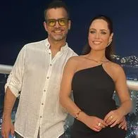 Ana Lucía Domínguez habló de los antojos de Jorge Cárdenas en su embarazo.