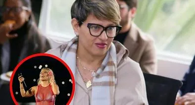 Verónica Alcocer estuvo en el concierto de Karol G en Bogotá pero no bailó.