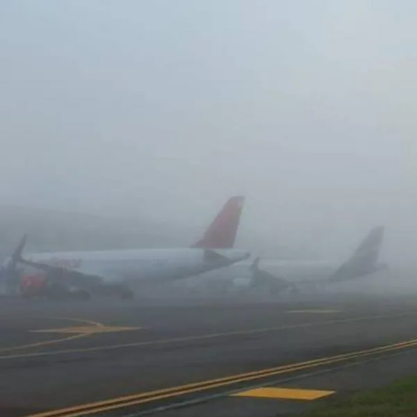 Aeropuerto José María Córdova tiene suspendidas sus operaciones hoy 12 de abril