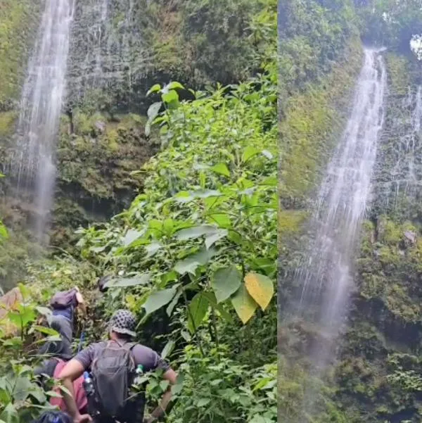 Cómo llegar a la cascada La Regadera desde Bogotá, una de las más altas del país