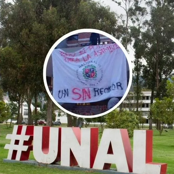 Foto de Universidad Nacional, en nota sobre quiénes son encapuchados en Universidad Nacional: vigilante encerrado habló de ellos