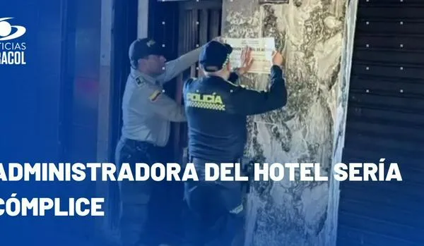 Capturan a hombre que estaba con menor de edad en hotel de Medellín