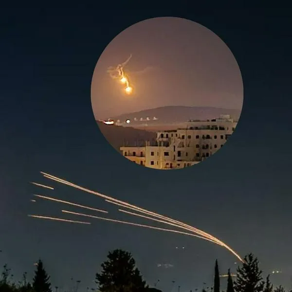 Videos de ataque de Irán a Israel tras bombardeo a consulado de Irán en Siria