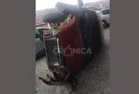 Cuatro personas heridas dejó aparatoso accidente de tránsito en el norte de Armenia