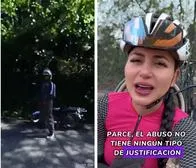 Video | Ciclista grabó a su acosador: “Iba sola, no podía ir más rápido, empecé a orar”