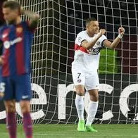 PSG se agrandó y, con una feroz reacción, sacó a Barcelona de Champions: Kylian Mbappé lideró el 1-4