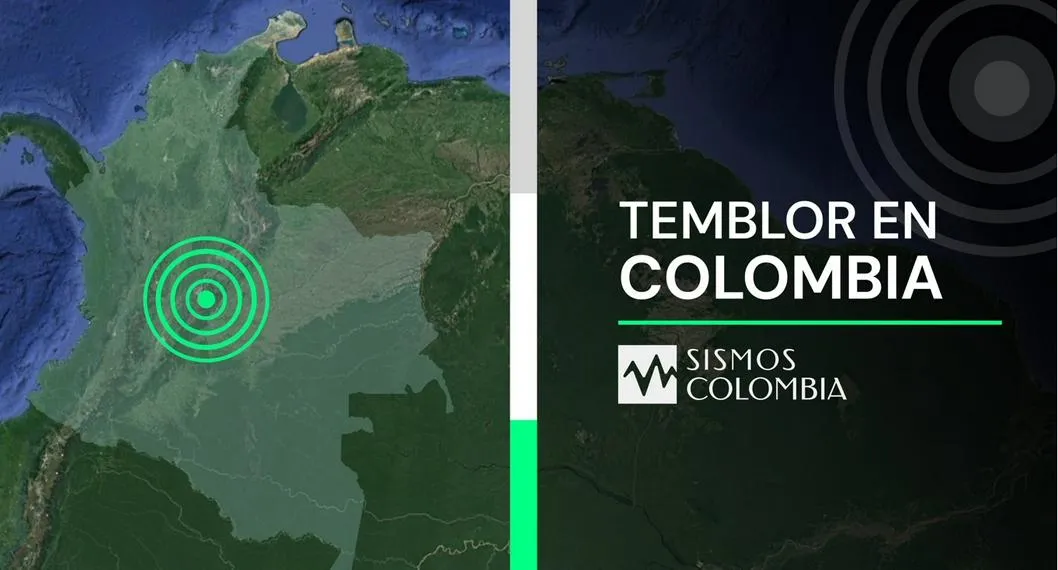 Temblor en Colombia hoy 2024-04-17 01:45:11 en Los Santos - Santander, Colombia