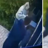 Video | Indignante: hombre golpeó brutalmente a su pareja en medio de un ataque de celos