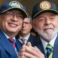 Gustavo Petro y Lula da Silva: cuadro de Pelé y 'Gabo' se vio en la reunión