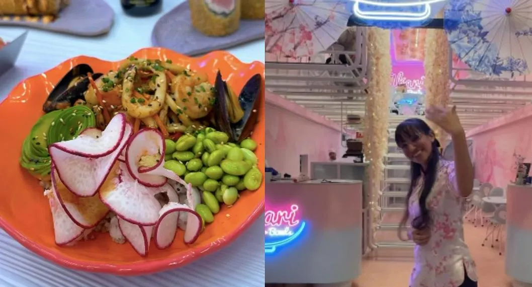 Restaurante 'coquette' de Bogotá; es todo rosa y se come con 28.000 pesos