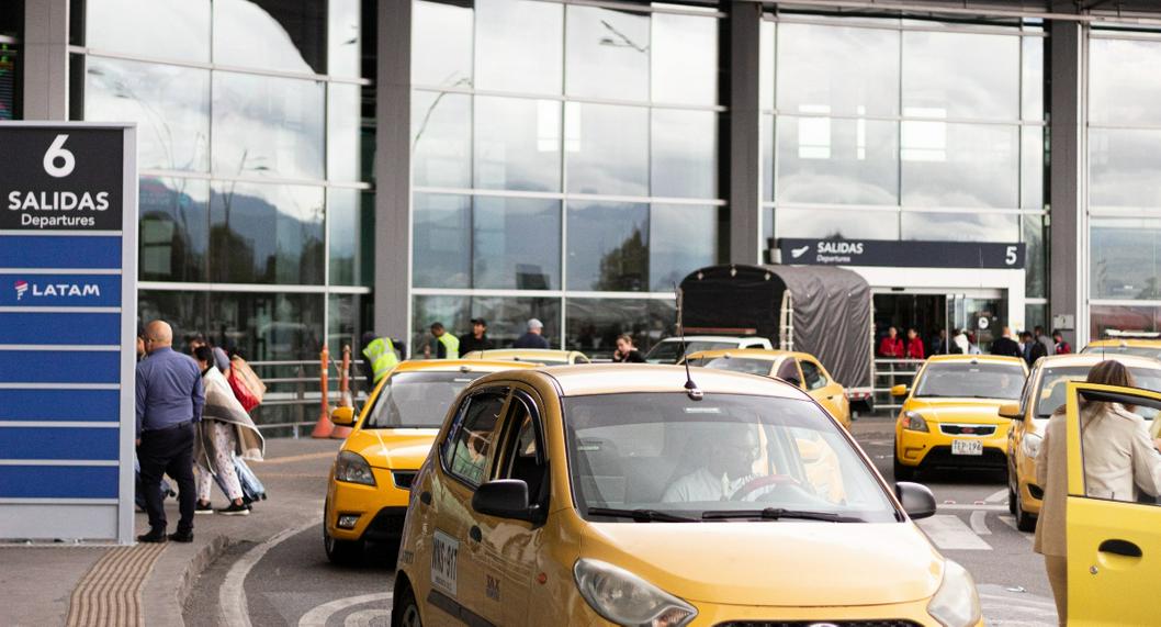 Taxistas y motociclistas lograron un acuerdo para no bloquear las vías al Aeropuerto El Dorado