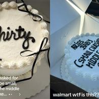 Walmart se equivocó en la torta de una clienta y se volvieron virales