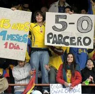 Cuántas veces de decretó día cívico: 5-0 de la Selección Colombia a Argentina