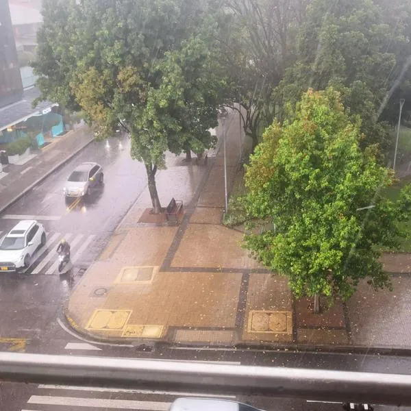 Lluivia en Bogotá