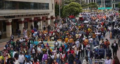Así serán las marchas en Colombia del 21 de abril.