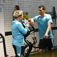 Juan Fernando Quintero volvió a unirse a Racing, que prepara juego de Copa Sudamericana