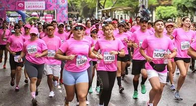 Carrera de las Rosas, que llega a Bogotá con noble causa social contra cáncer de seno