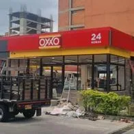 Primera tienda de Oxxo en Medellín, que acaba de ser abierta y funcionará 24 horas.