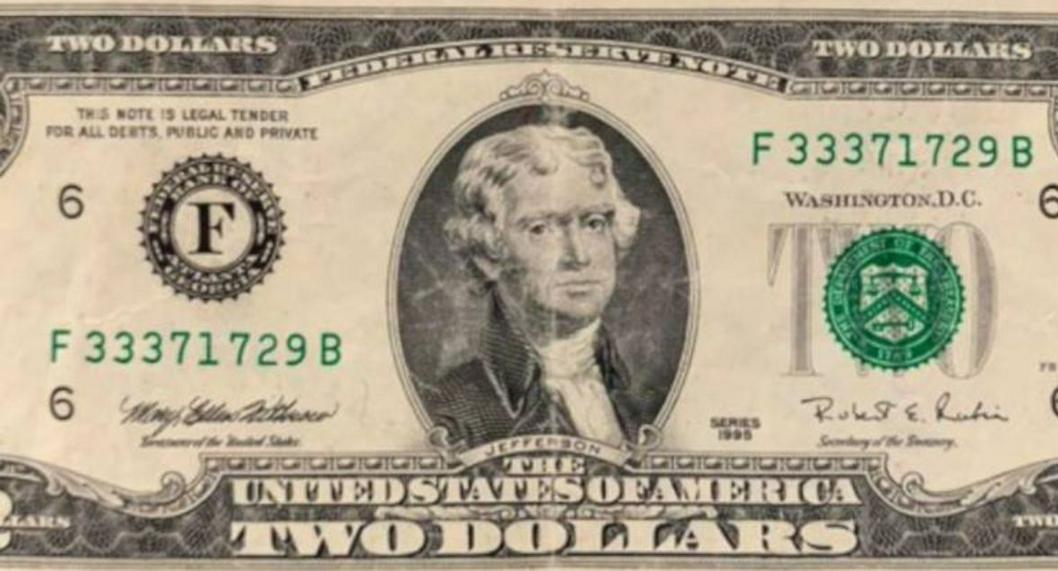 Billete de 2 dólares que se colecciona: cuánto vale y qué características piden