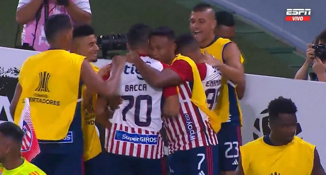 Gol de Junior de Barranquilla ante Liga de Quito: penal de Carlos Bacca