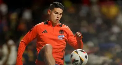 James Rodríguez, a propósito de cuándo volverá a jugar con Sao Paulo.