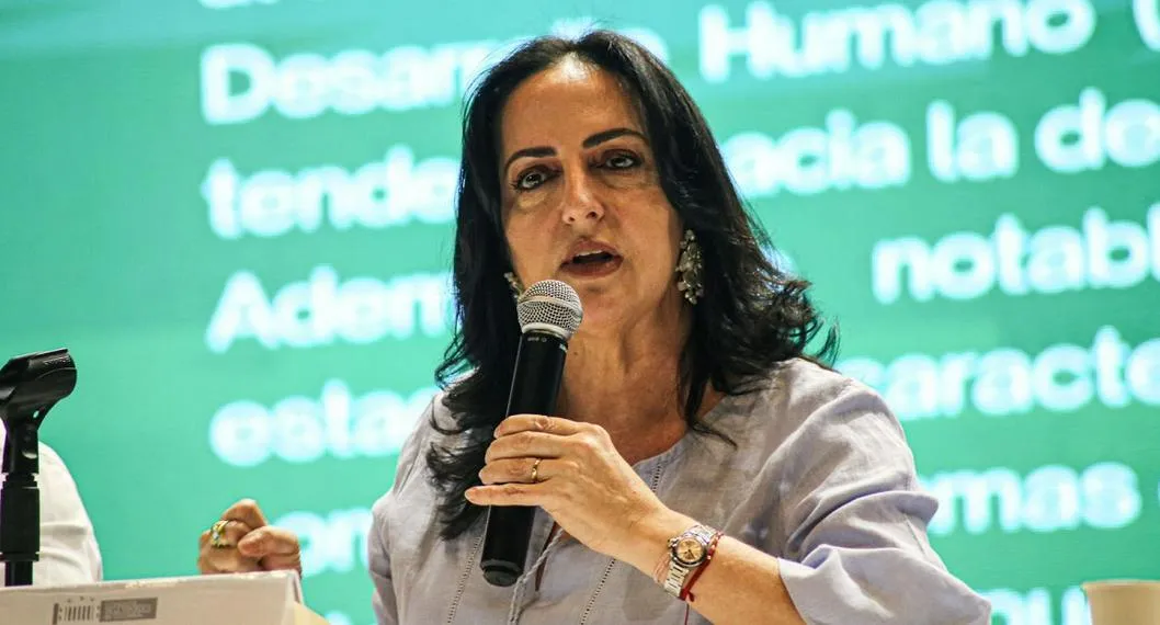 María Fernanda Cabal criticó a Gustavo Petro por la reforma pensional