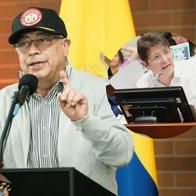 Gustavo Petro llamó mentiroso a Miguel Uribe por video de marcha del 21 de abril