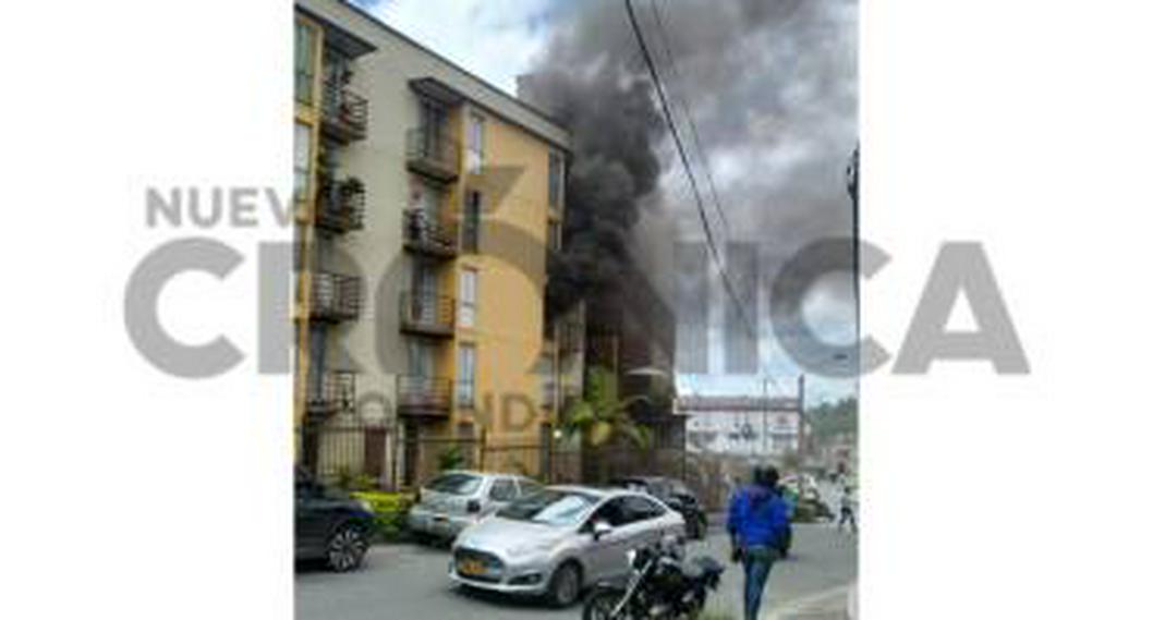 Incendio en apartamento en el norte de Armenia