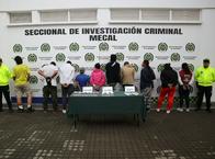 Capturan a 12 delincuentes de 'Los cacaos', grupo de microtráfico en Cali