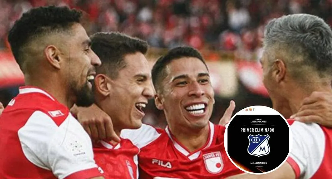 Santa Fe se habría burlado de eliminación de Millonarios en Copa Libertadores