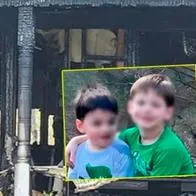 Niño de 6 años intentó rescatar a su hermano de 3 años en incendio y murieron abrazados