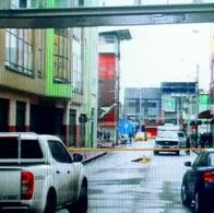 Vigilante de San Andresito en Bogotá fue asesinado en centro comercial por oponerse a un robo de un vehículo. 